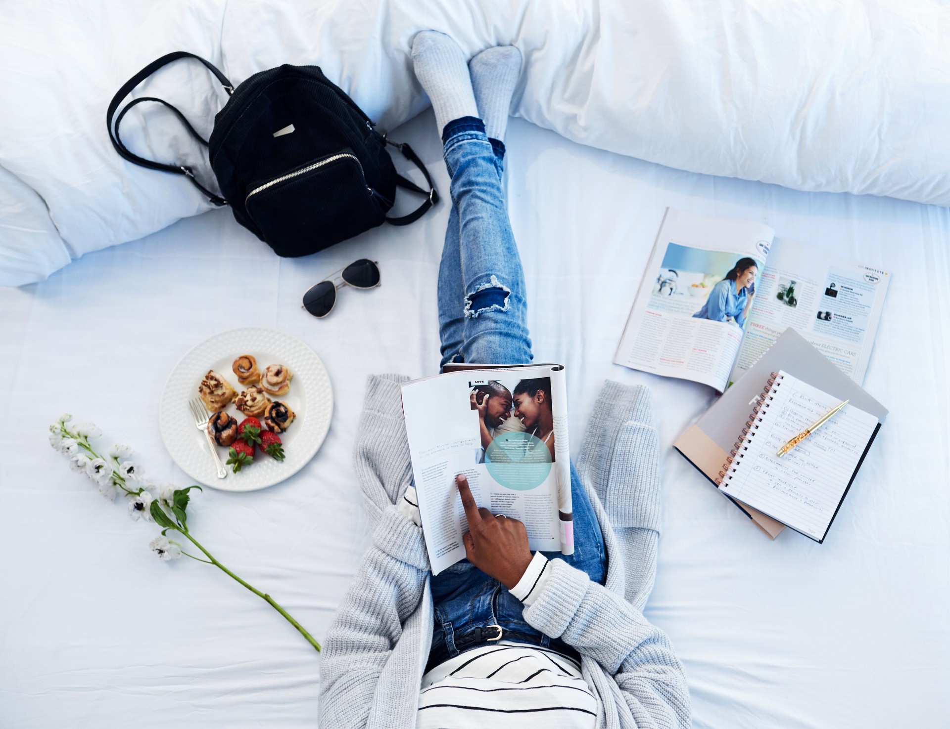 Being a blogger has become her hobby